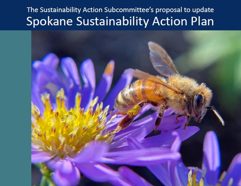 Cover photo of draft Sustainability Action Plan